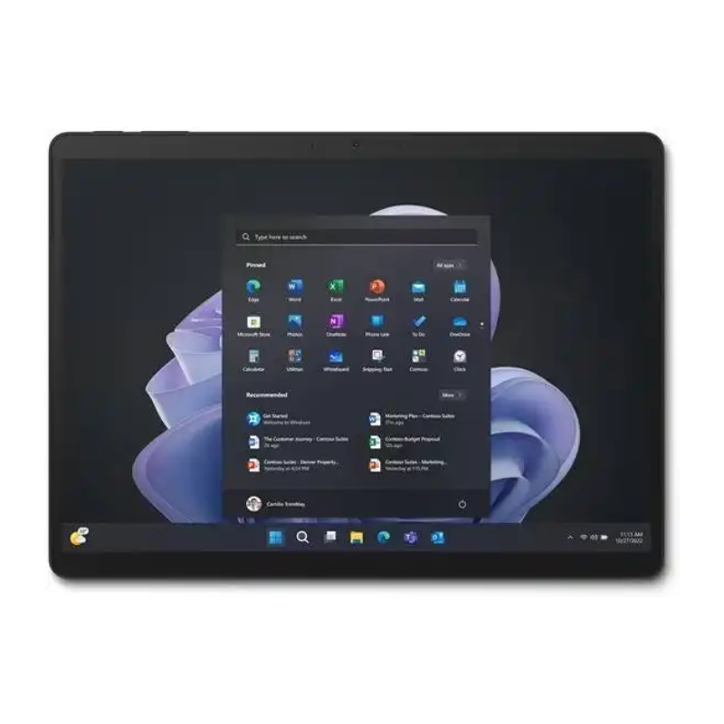 Microsoft Surface Pro 9 Tablet With 13-Inch Full HD Display, 12th Gen Intel Core™ i5-1245U, 16GB RAM, 256GB SSD, Intel® Iris® Xe Graphics, Windows 11 Pro, Graphite, QIA-00025