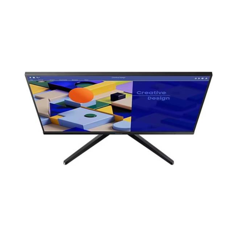 Samsung 22" Essential Monitor S3 S31C, 75Hz Refresh Rate & 5 (GTG) Response Time, 72% (CIE 1931) Color Gamut, AMD FreeSync, Black, LS22C310EAMXUE