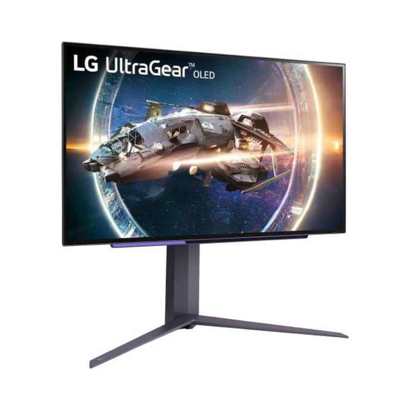 LG 27" UltraGear™ OLED Gaming Monitor QHD with 240Hz Refresh Rate 0.03ms Response Time, AMD FreeSync™ Premium, Black, 27GR95QE-B