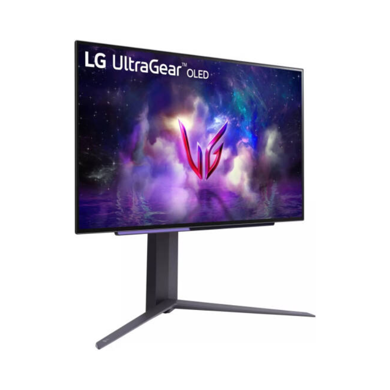 LG 27" UltraGear™ OLED QHD 240Hz 0.03ms G-SYNC Compatible DisplayHDR True Black 400 Gaming Monitor, Black, 27GS95QE-B