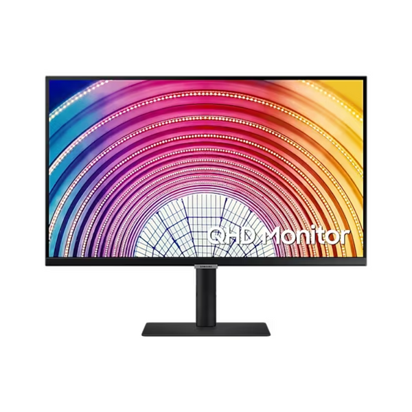 Samsung 27" QHD Business Monitor with IPS panel, 75Hz Refresh Rate, 5ms Response Time, FreeSync, Black, LS27A600NWMXUE