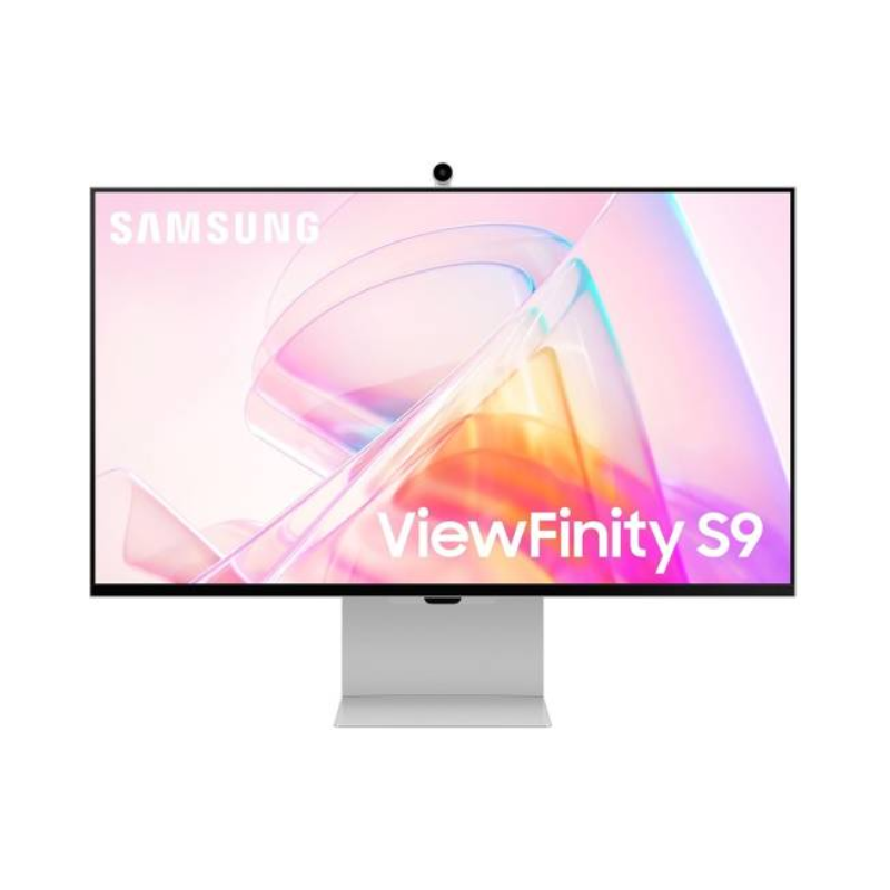 Samsung 27" ViewFinity S9 S90PC, 5K Matte Display, Ergonomic Design, 60Hz Refresh Rate & 5ms (GTG) Response Time, Silver, LS27C902PAMXUE