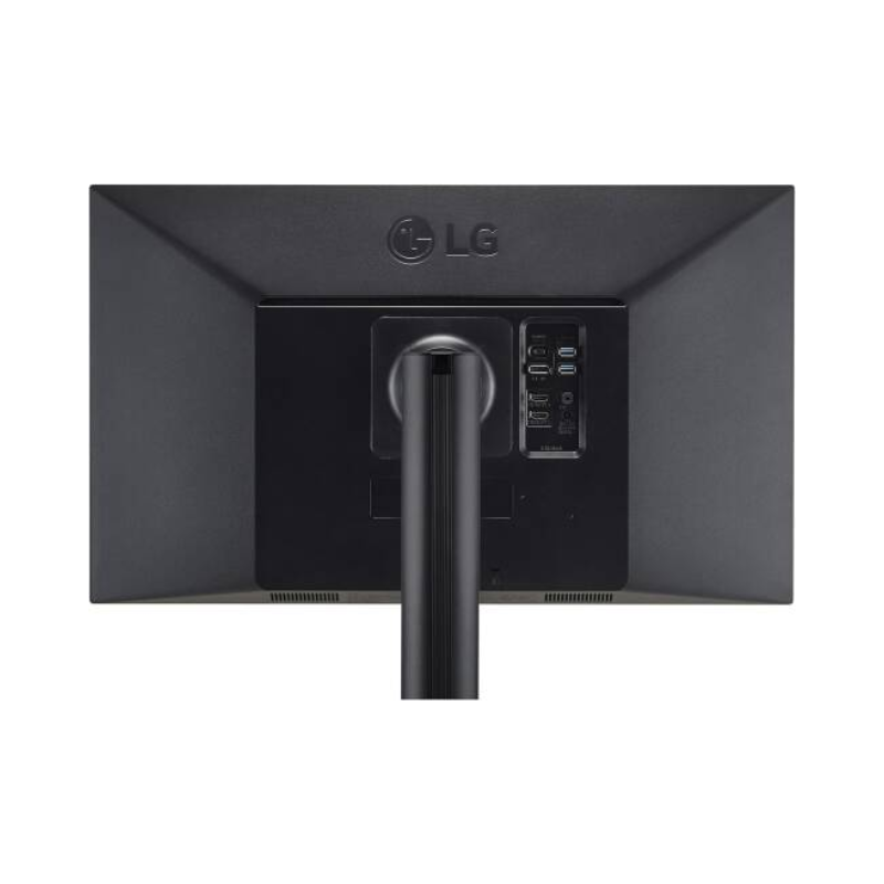 LG Ergo 27" UHD 4K IPS UltraFine Monitor With USB Type-C™ Ergonomic Monitor, 60Hz Refresh Rate & 5ms Response Time, VESA DisplayHDR™ 400, Black, 27UN880-B