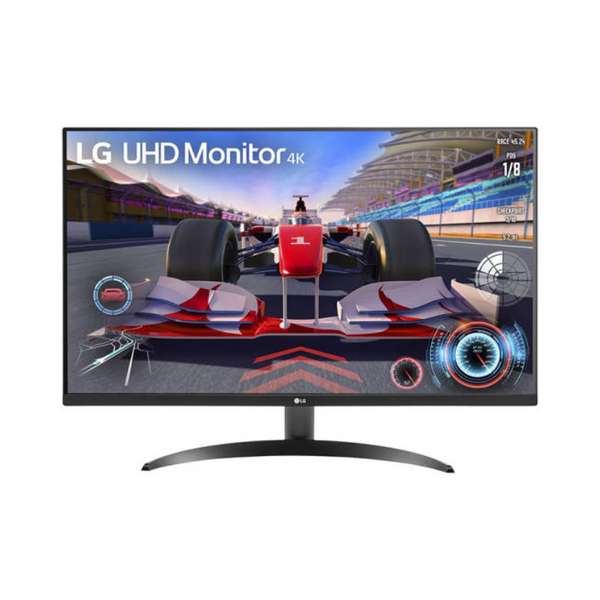 LG 31.5'' UHD 4K HDR Monitor, 60Hz Refresh Rate & 4ms (GtG at Faster) Response Time, AMD FreeSync™, Black, 32UR500-B