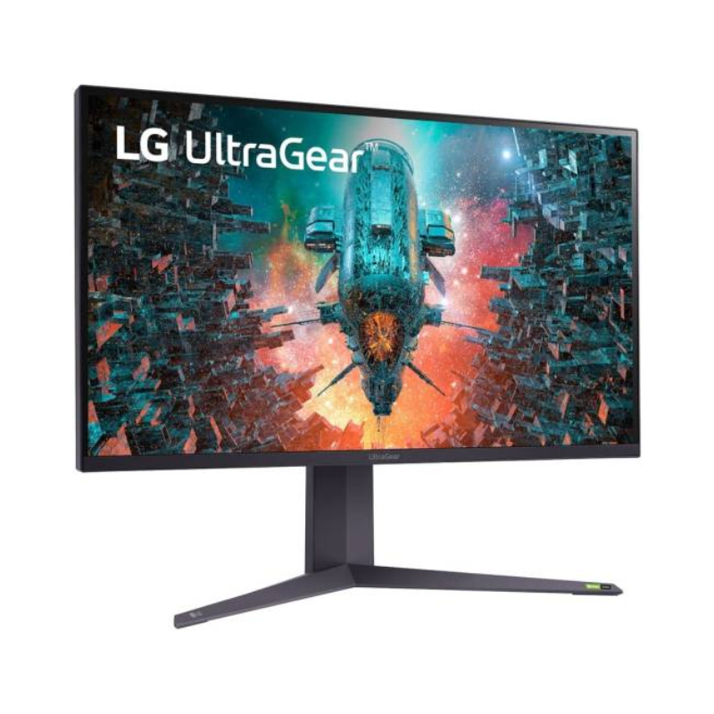 LG 32" 4K UltraGear™ Monitor with VESA Display, HDR UHD Gaming Monitor, 144Hz Refresh Rate & 1ms Response Time, AMD FreeSync™ Premium Pro, Black, 32GQ950-B