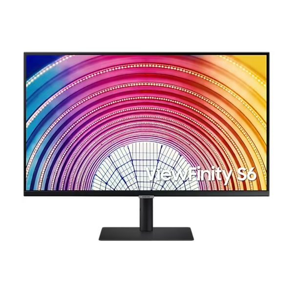Samsung 32" QHD Monitor with Ergonomic Design, Resolution (2,560 x 1,440), 75Hz Refresh Rate, 5 GTG Response Time, Wide Viewing Angle, Black, LS32A600NWMXUE