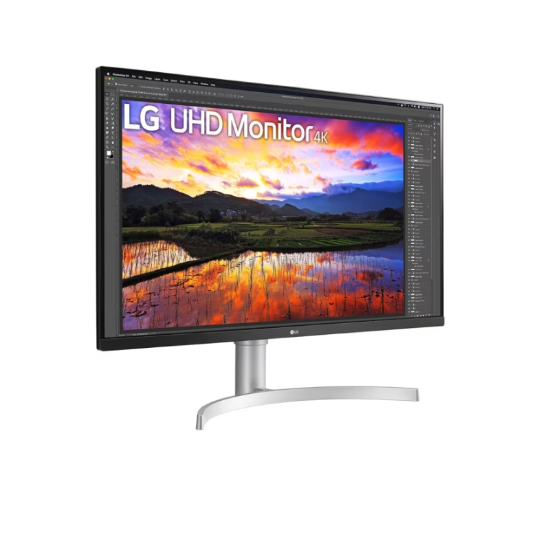 LG 31.5'' UHD 4K (3840x2160) HDR IPS Monitor, 60 Hz Refresh Rate & 5ms Response Time, AMD FreeSync™, White, 32UN650-W