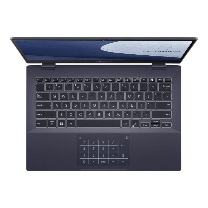 Asus ExpertBook B5 Laptop, 14"' FHD Display, Intel® Core™ i7-1195G7, 16GB RAM, 512GB SSD, Intel HD Graphics, DOS, English-Arabic Keyboard, Black, B5402CEA-KI0356