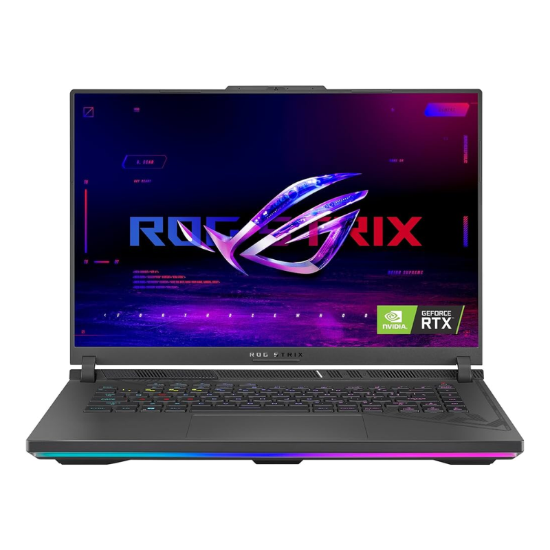 ASUS ROG Strix G16 Gaming (2023) Gaming Laptop, 16inch FHD+ Display, 13th Gen Intel® Core™ i7-13650HX, 16GB RAM, 1T SSD, 6GB NVIDIA Geforce RTX 4050 Graphics, Window 11 Home, English-Arabic Keyboard, Gray, G614JU-N3111W