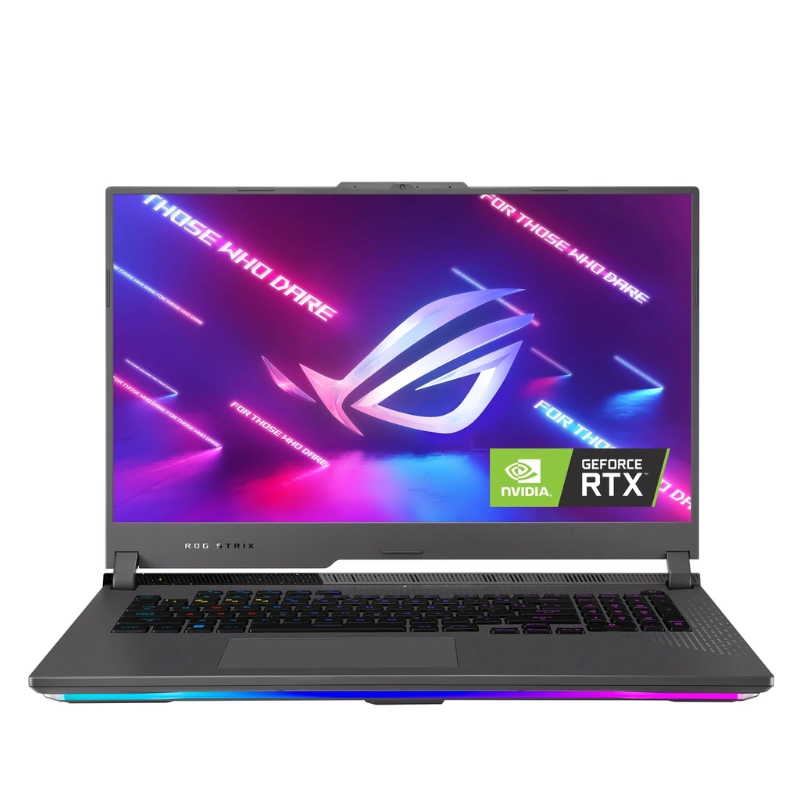 ASUS ROG Strix G17 (2023) G713 Gaming Laptop, 17.3" FHD 144hz Display, AMD Ryzen™ 9 7845HX, 16GB RAM, 1T SSD, 8GB NVIDIA® GeForce RTX™ 4060 Graphics, Window 11 Home, English-Arabic Keyboard, Gray, G713PV-9161G