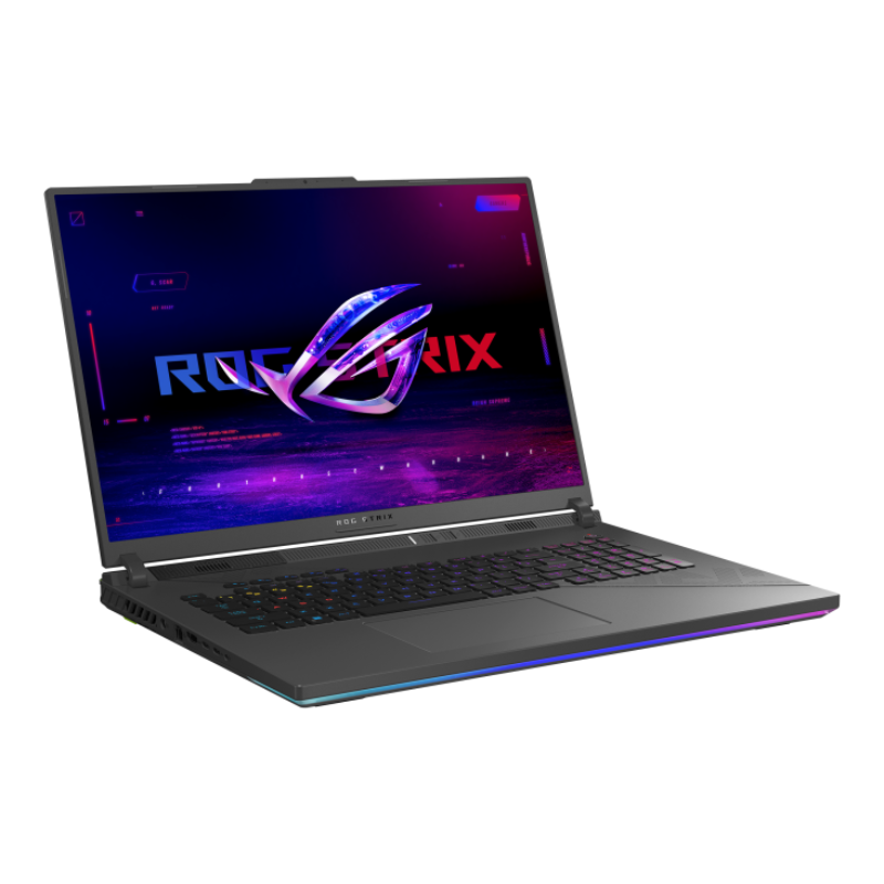 ASUS ROG Strix G18 (2024) G814 Gaming Laptop, 18" 2.5K Display, Intel® Core™ i9 14900HX, 32GB RAM, 2T SSD, 8GB  NVIDIA® GeForce RTX™ 4070 Graphics, Window 11 Home, English-Arabic Keyboard, Green, G814JIR-I9322GN