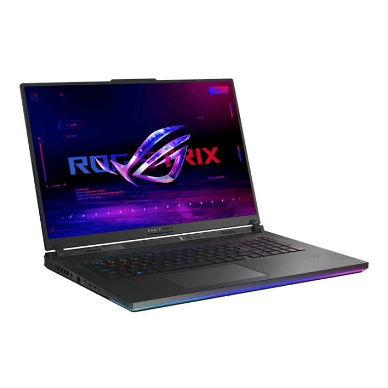 ASUS ROG Strix SCAR 18 (2024) G834 Gaming Laptop, 18" QHD+ 240hz ROG Nebula HDR Display, 14th Gen Intel® Core™ i9-14900HX , 32GB RAM, 2T SSD, 16GB NVIDIA® GeForce RTX™ 4090 Graphics, Window 11 Home, English-Arabic Keyboard, Black, G834JYR-R6044W