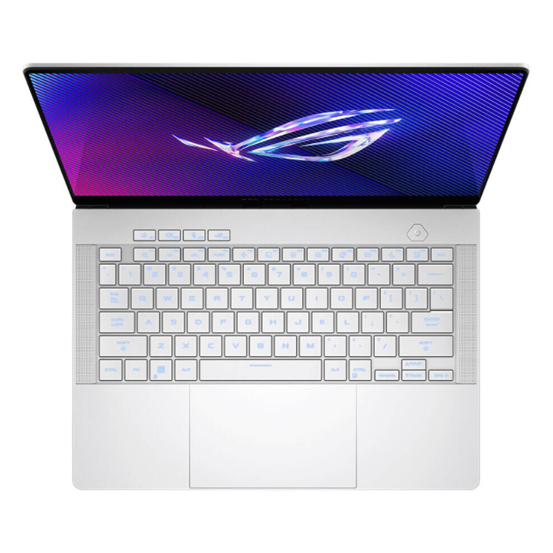 ASUS ROG Zephyrus G14 (2024) GA403 Gaming Laptop, 14" 3K OLED Display, AMD Ryzen™ 7 8845HS, 16GB RAM, 1T SSD, 8GB NVIDIA® GeForce RTX™ 4070, Window 11 PRO, English-Arabic Keyboard, White, GA403UI-OLED7WPW