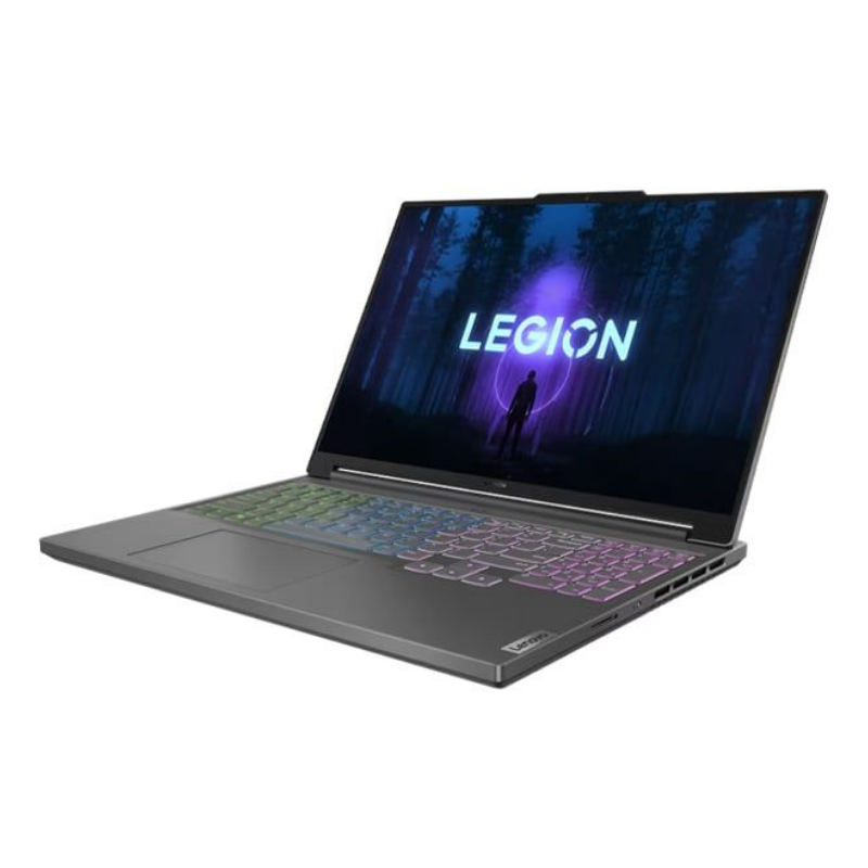 Lenovo Legion Slim 5 16IRH8 Gaming Laptop, 16" WQXGA 165Hz Display, 13th Gen Intel Core i7-13700H, 16GB RAM, 1T SSD, 8GB NVIDIA® GeForce RTX™ 4060 Graphics, Windows 11 Home, English-Arabic Keyboard, Grey, 82YA0056AX