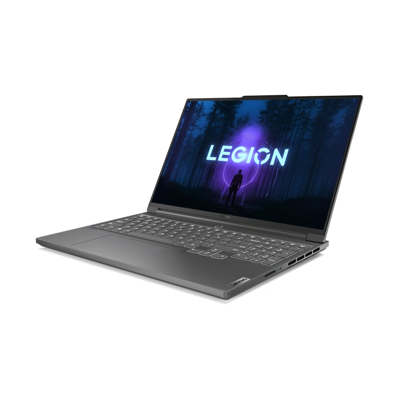 Lenovo Legion Slim 7 16IRH8 Gaming Laptop, 16" WQXGA IPS 240Hz Display, 13th Gen Intel Core i7-13700H, 16GB RAM, 1T SSD, 8GB NVIDIA® GeForce RTX™ 4060 Graphics, Windows 11 Home, English-Arabic Keyboard, Grey, 82Y3005NAX