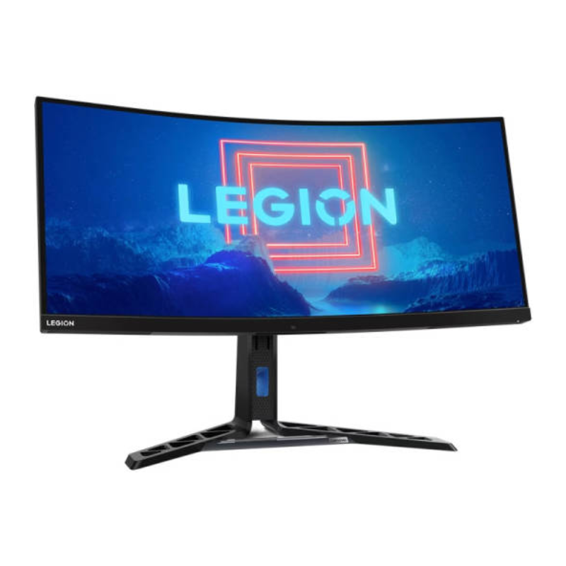 Lenovo Legion Y34wz-30 Gaming Monitor- 34" WQHD 180HZ Display, 180Hz Refresh Rate & 1ms MPRT Response Time, AMD FreeSync™ Premium Pro, Black, 67B0UAC1AE