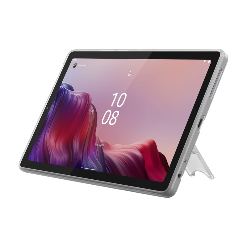 Lenovo Tab M9 LTE with Clear Case, 9" IPS Anti-fingerprint Display, 5100 mAh Battery, Android Tablet, Arctic Grey, TB310XU