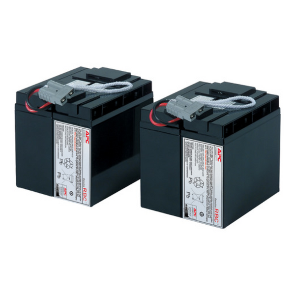 APC Replacement Battery Cartridge, VRLA battery, 17Ah, 12VDC, RBC55