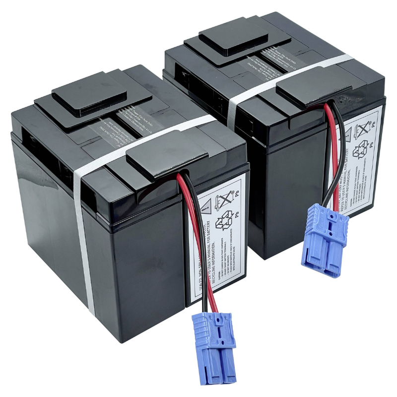 APC Replacement Battery Cartridge, VRLA battery, 17Ah, 12VDC, RBC55