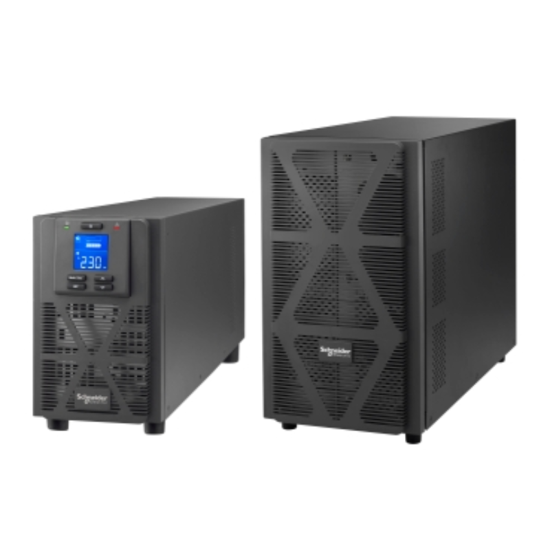 Easy UPS 1 Ph On-Line, 2000VA, Tower, 230V, 4x IEC C13 outlets, Intelligent Card Slot, LCD, Extended runtime, SRVS2KIL