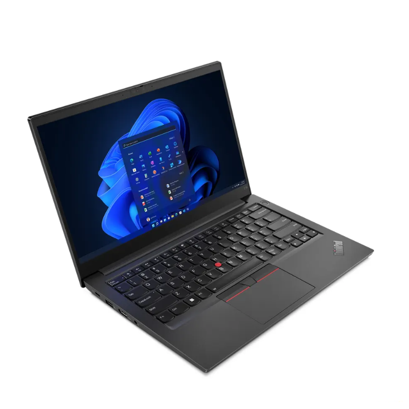 Lenovo ThinkPad E14 G4 Laptop, 14" FHD Display, 12th Gen Intel Core i7-1255U, 8GB RAM, 512GB SSD, Intel Iris Xe Graphics, Windows 11 Pro, English-Arabic Keyboard, Black, 21E300CKGR