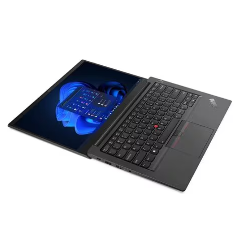 Lenovo ThinkPad E14 G4 Laptop, 14" FHD Display, 12th Gen Intel Core i7-1255U, 8GB RAM, 512GB SSD, Intel Iris Xe Graphics, Windows 11 Pro, English-Arabic Keyboard, Black, 21E300CKGR