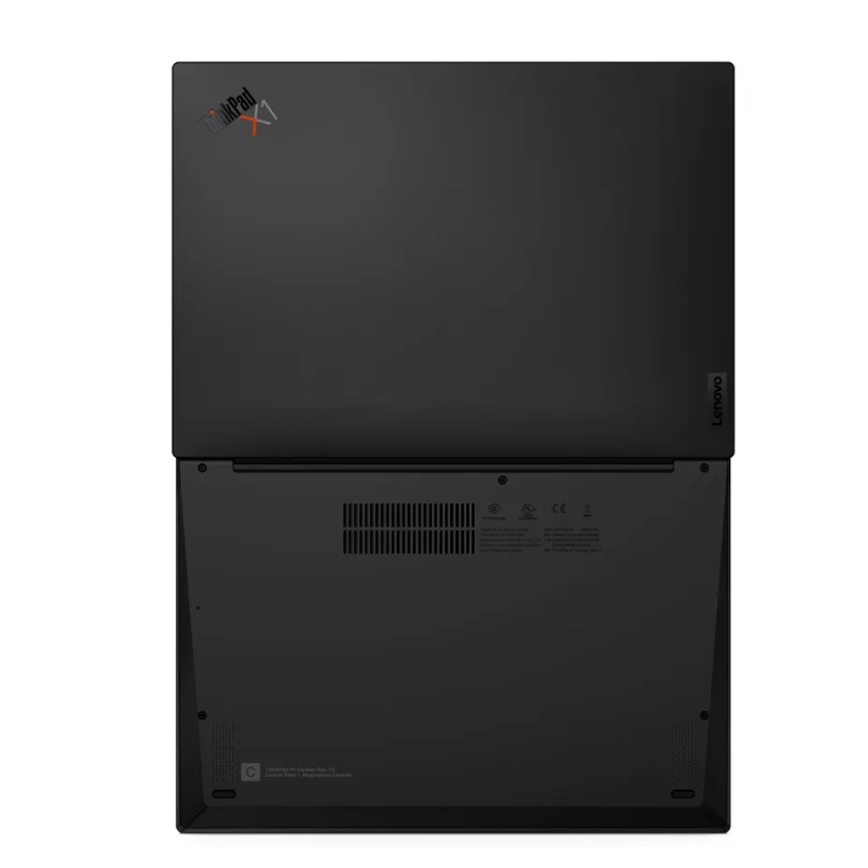 Lenovo ThinkPad X1 Carbon Gen10 Laptop, 14" WUXGA Anti-Glare Display, 12th Gen Intel® Core™ i7 1255U, 16GB RAM, 512GB SSD, Intel Iris Xe Graphics, Windows 11 Pro, English-Arabic Keyboard, Black, 21CB003EGR