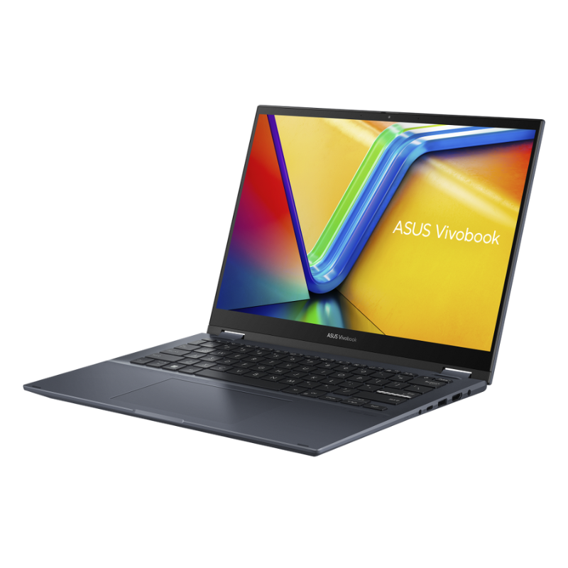 ASUS Vivobook S 14 Flip (TP3402YA) 2-in-1 Laptop, 14.0" WUXGA Touch N Flip Display, AMD Ryzen™ 7 7730U, 16GB RAM, 1T SSD,AMD Radeon™ Graphics, Window 11 Home, English-Arabic Keyboard, Blue, TN3402YA-LZ159W