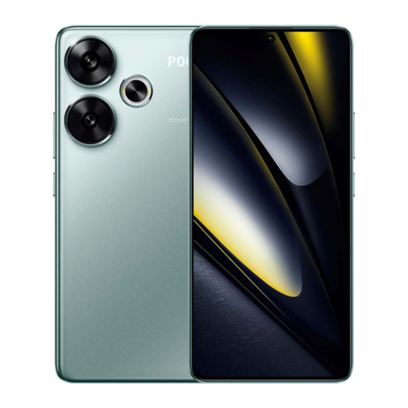 Xiaomi Poco F6 5G, 6.67" CrystalRes 120Hz Flow AMOLED Display, 50MP Camera system with OIS, 5000 mAh Batter, UAE Version