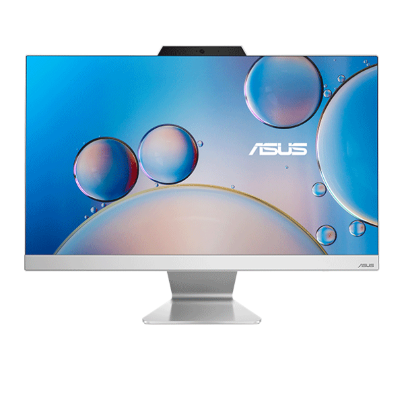 Asus AIO A3402WBAK (2024) Desktop, 23.8" FHD Display, Intel® Core™ i7-1255U, 16GB RAM, 512GB SSD, Intel Iris Xe, English-Arabic Keyboard, Windows 11 Home