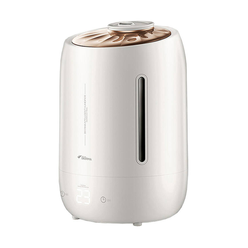 Deerma F600 Air Humidifier Touch Screen Smart Touch Time Silent Home 5L Large Capacity, Global Version