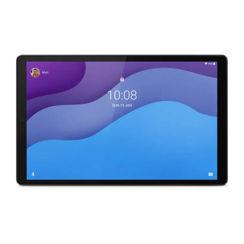 Lenovo Tab M10 (2nd Gen), 10.1" HD Display, 5000 mAh Battery, Android Tablet, Iron Grey, TBX306F