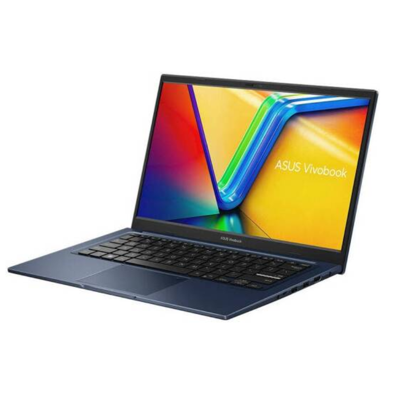 Asus Vivobook 14 (F1404ZA) Laptop, 14" FHD 60Hz Display, Intel Core i7-1255U Processor, 16GB RAM. 512 SSD, Intel Graphics, English-Arabic Keyboard, Window 11 Home, F1404ZA-NK531W