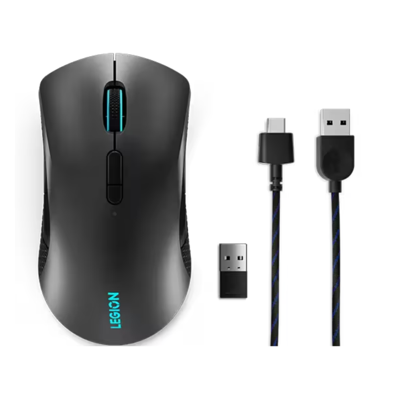 Lenovo Legion M600 Wireless Gaming Mouse, Losses Connection, Ultra Long Battery8, Up to 16000 DPI, GX50X79385