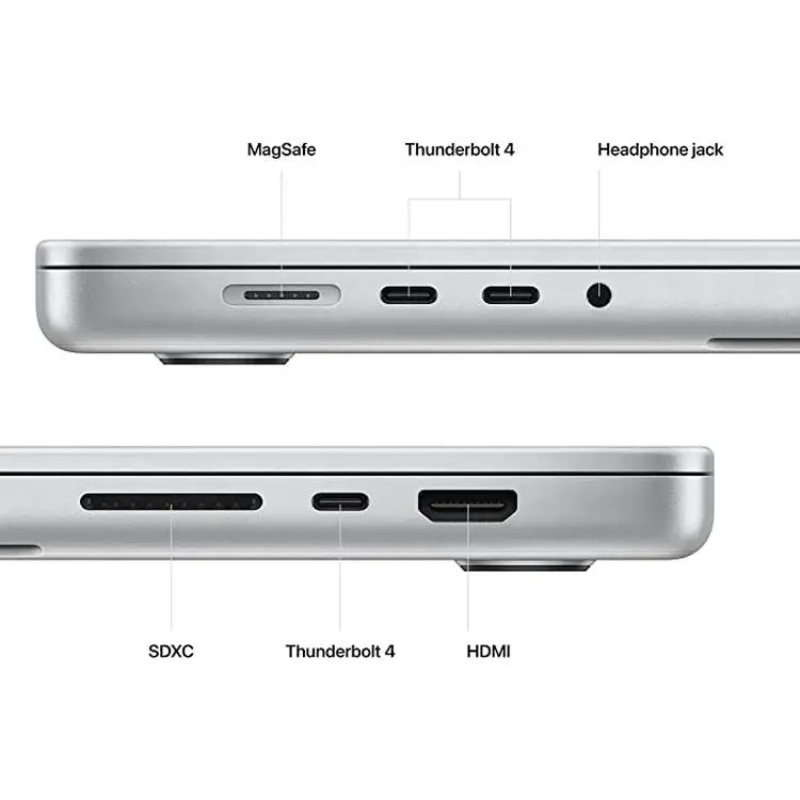 Apple Macbook Pro 16" (2023), M3 Max 14-Core CPU, 30-Core GPU, 36GB RAM, 1T SSD, macOS Sonoma, English Keyboard, Silver