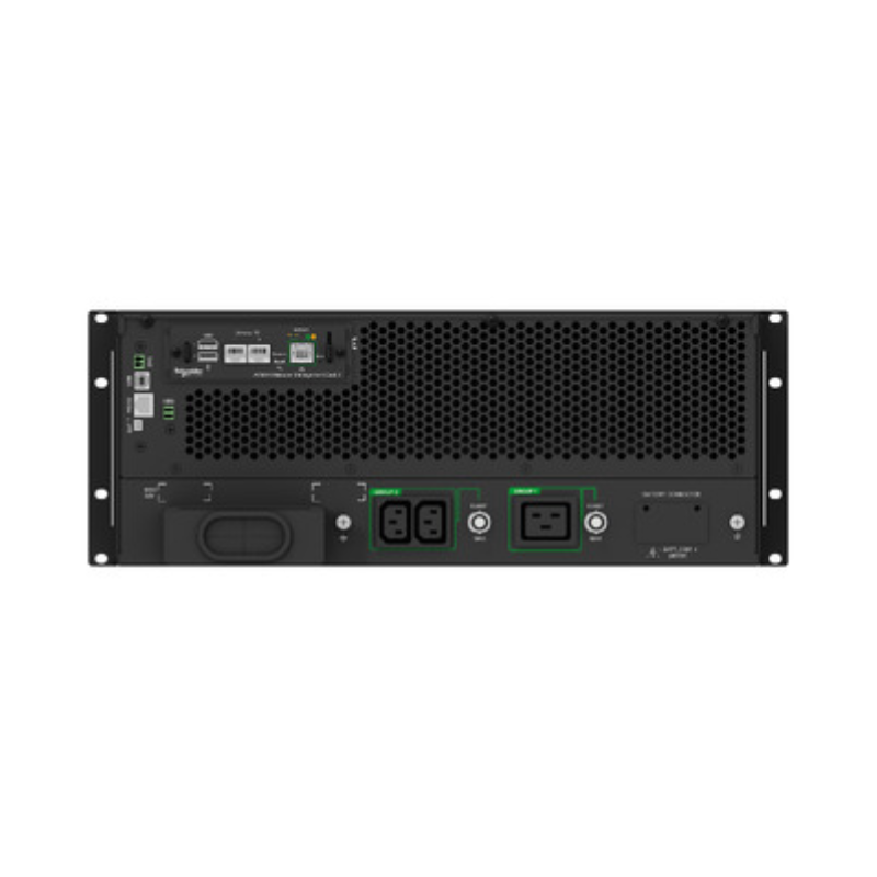 APC Smart-UPS On-Line, 5kVA/5kW, Rack/Tower, 230V, 2x IEC C13+1x IEC C19+Hard wire 3-wire (H+N+E) outlets, Network Card, W/O rail kit, SRTG5KXLI