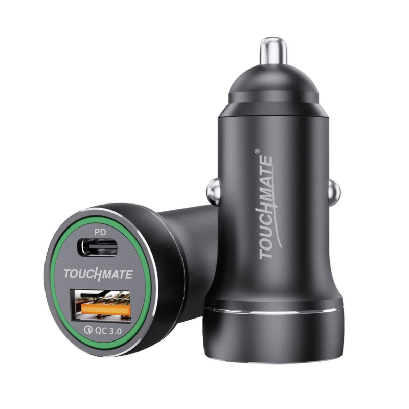 TOUCHMATE 25W PD Quick Car Charger, TM-CAR25WA