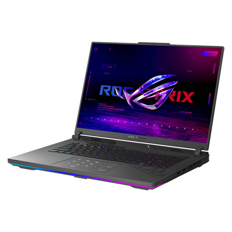 Asus ROG STRIX G16, 16" WUXGA 165HZ Display, Intel Core i7-13650HX , 16GB RAM, 1T SSD, 8GB NVIDIA® GeForce RTX™ 4060 Graphics, English-Arabic Keyboard, Windows 11 Home, Black, G614JV-I7161G