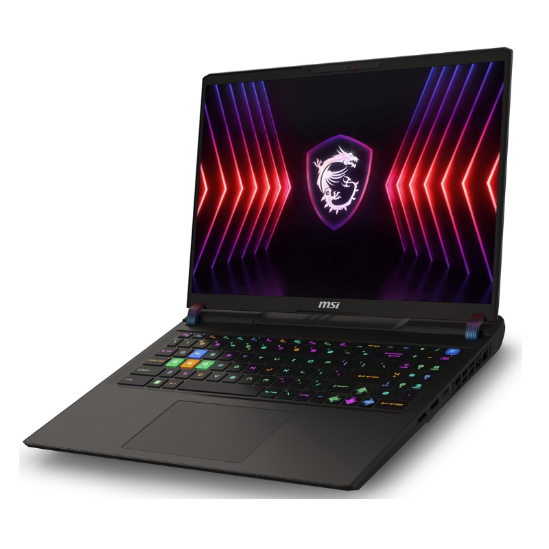 MSI VECTOR 16 HX A14VGG, 16" QHD+ IPS 240Hz Display, Intel Core i9 14900HX, 32GB RAM, 1T SSD, 8GB NVIDIA RTX 4070, English-Arabic Keyboard, Window 11 Home, 9S7-15M242-420