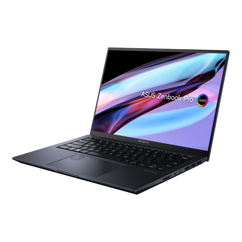 ASUS Zenbook Pro 14 OLED (UX6404VV), 14.5" 2.8K OLED Display, Intel® Core™ i9-13900H, 32GB RAM, 1T SSD, 8GB NVIDIA® Geforce RTX™ 4060, English-Arabic Keyboard, Windows 11 Home, Tech Black, UX6404VV-OLEDI91W