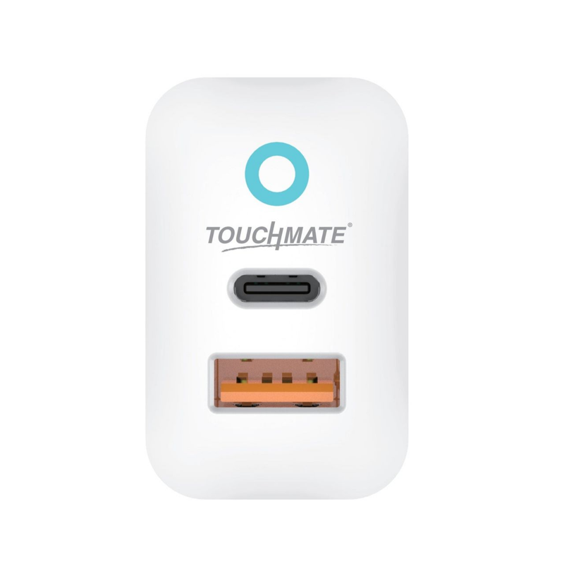 TOUCHMATE Super-Fast 43W PD Charger with Type-C Cable, TM-PD43WC