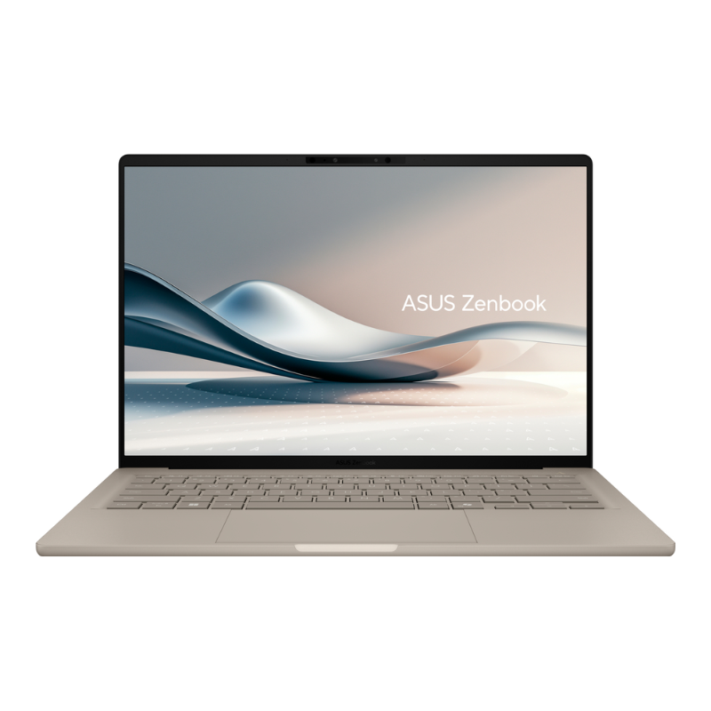 Asus Zenbook A14 (UX3407RA), 14" WUXGA OLED Display, Snapdragon X Elite, 32GB RAM, 1T SSD, Qualcomm Adreno Graphics, English-Arabic Keyboard, Windows 11 Home, UX3407RA-QD906W