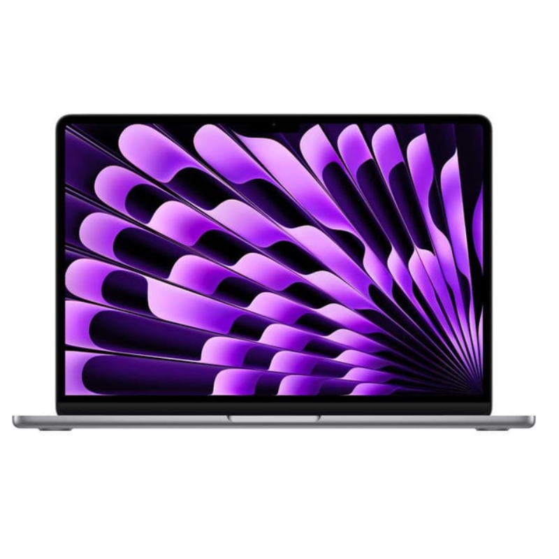 Apple Macbook Air 13" (2024), M3 with 8-Core CPU, 10-Core GPU, 8GB RAM, 512GB SSD, macOS Sonoma, English Keyboard, Space Gray