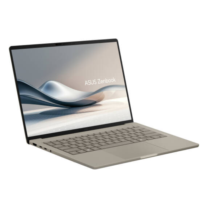 Asus Zenbook A14 (UX3407RA), 14" WUXGA OLED Display, Snapdragon X Elite, 32GB RAM, 1T SSD, Qualcomm Adreno Graphics, English-Arabic Keyboard, Windows 11 Home, UX3407RA-QD906W