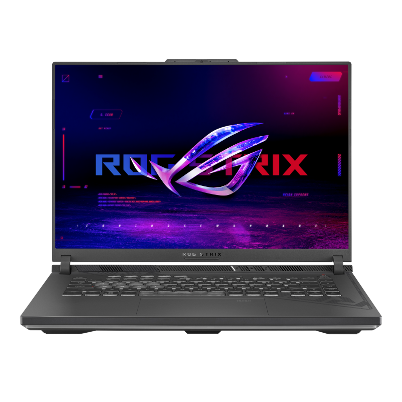 Asus ROG STRIX G16, 16" WUXGA 165HZ Display, Intel Core i7-13650HX , 16GB RAM, 1T SSD, 8GB NVIDIA® GeForce RTX™ 4060 Graphics, English-Arabic Keyboard, Windows 11 Home, Black, G614JV-I7161G