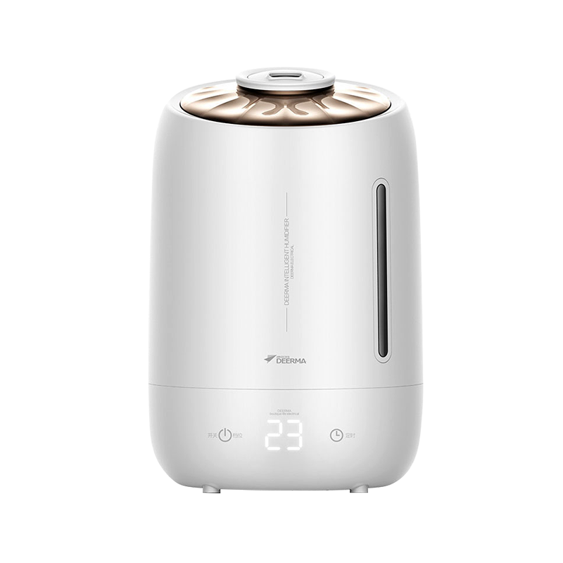 Deerma F600 Air Humidifier Touch Screen Smart Touch Time Silent Home 5L Large Capacity, Global Version