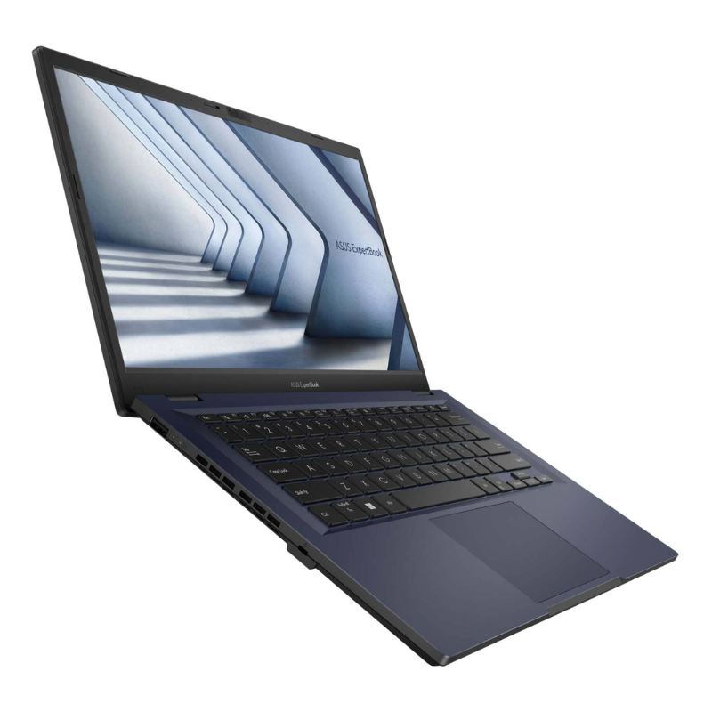 Asus ExpertBook B1 (B1402CVA), 14"FHS Display, Intel Core i7-1355U, 16GB RAM, 512GB SSD, Intel UHD Graphics, English-Arabic Keyboard, Windows 11 Pro, B1402CVA-NK2474X