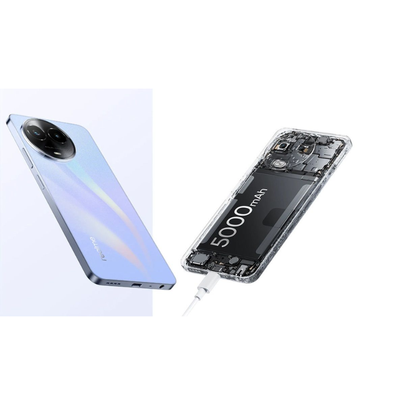 Realme V50 5G, 6.72" IPS LCD Display, 13MP Dual Camera, 5000 mAh Battery