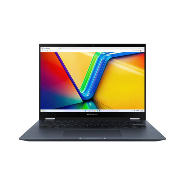 ASUS Vivobook S 14 Flip (TP3402VA) 2-in-1 Laptop, 14.0" OLED Touch N Flip Display, Intel® Core™ i7-13700H, 16GB RAM, 512GB SSD, Intel HD Graphics, Window 11 Home, English-Arabic Keyboard, Blue, TP3402VA-OLED17G