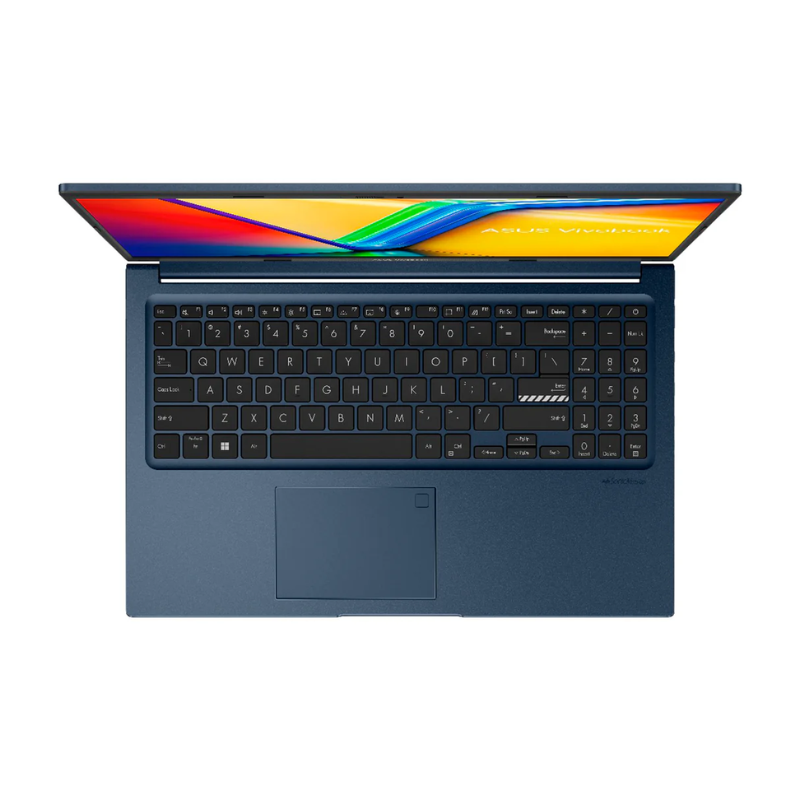 ASUS Vivobook 14 (X1404) Laptop, 14" FHD Display, Intel®Core™ i5-1335U, 8GB RAM, 512GB SSD, Intel® UHD Graphics, Window 11 Home, English-Arabic Keyboard, Blue, X1404VA-NK114W